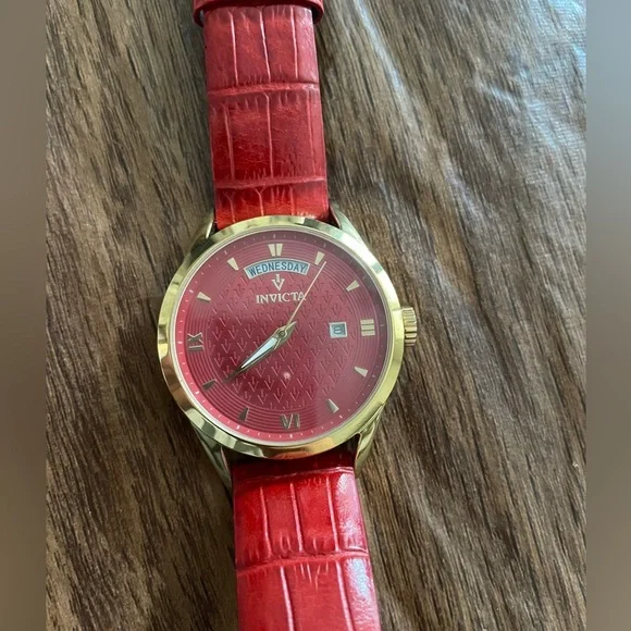 Invicta | Accessories | Red Vintage Lady Invicta Womens  display picture 2